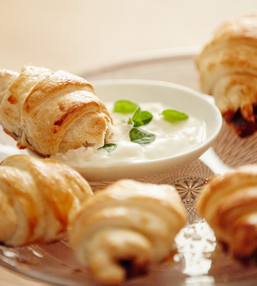 Bacon-Onion-Croissants
