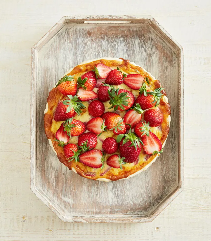 Cremige Erdbeer-Mascarpone Tarte