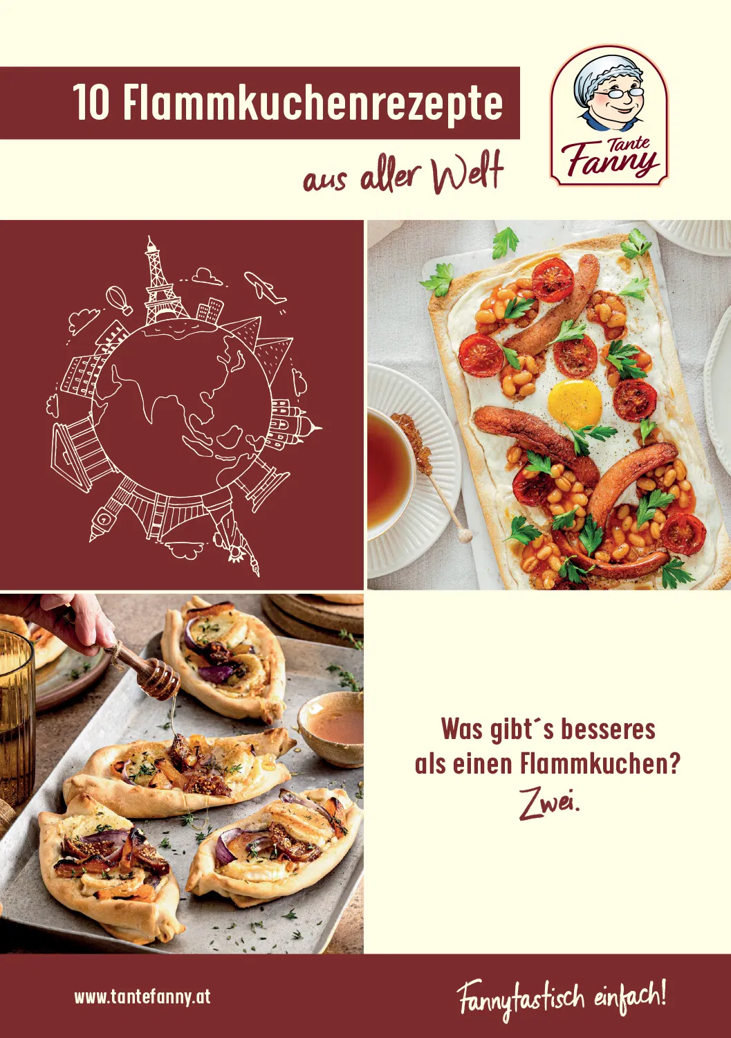 Coverbild für das Rezeptheft Flammkuchenrezepte aus aller Welt