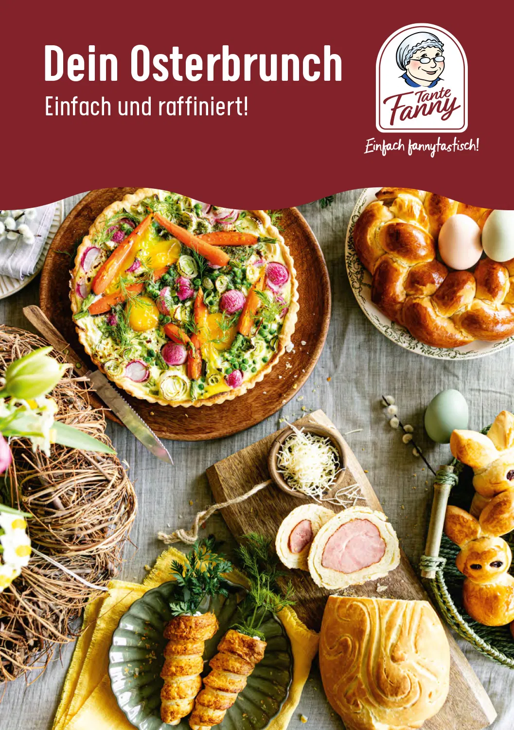 Coverbild für das Rezeptheft Dein Osterbrunch – Einfach und raffiniert!