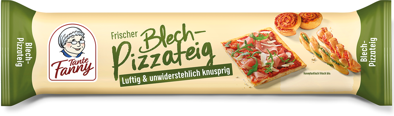 Tante Fanny Frischer Blech-Pizzateig