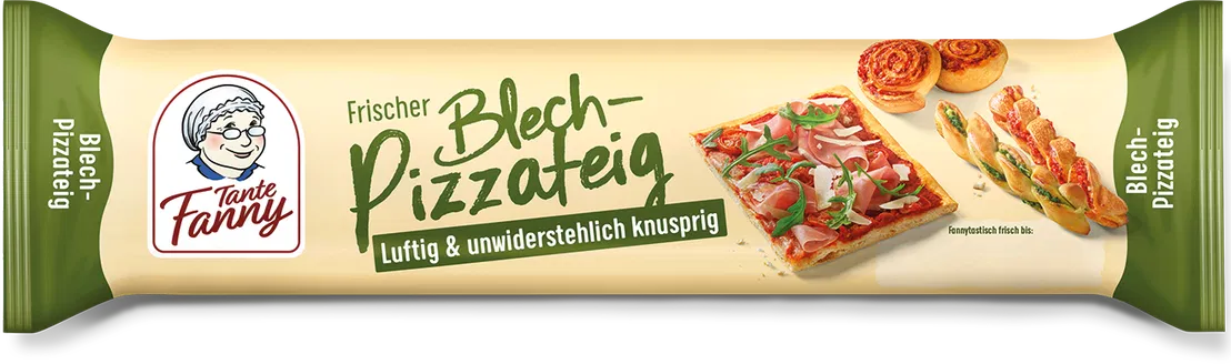 Tante Fanny Frischer Blech-Pizzateig