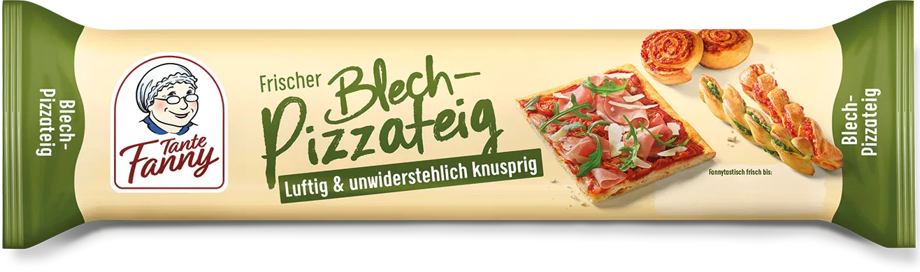 Tante Fanny Frischer Blech-Pizzateig