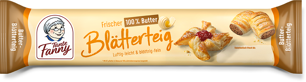 Tante Fanny Frischer Butter-Blätterteig