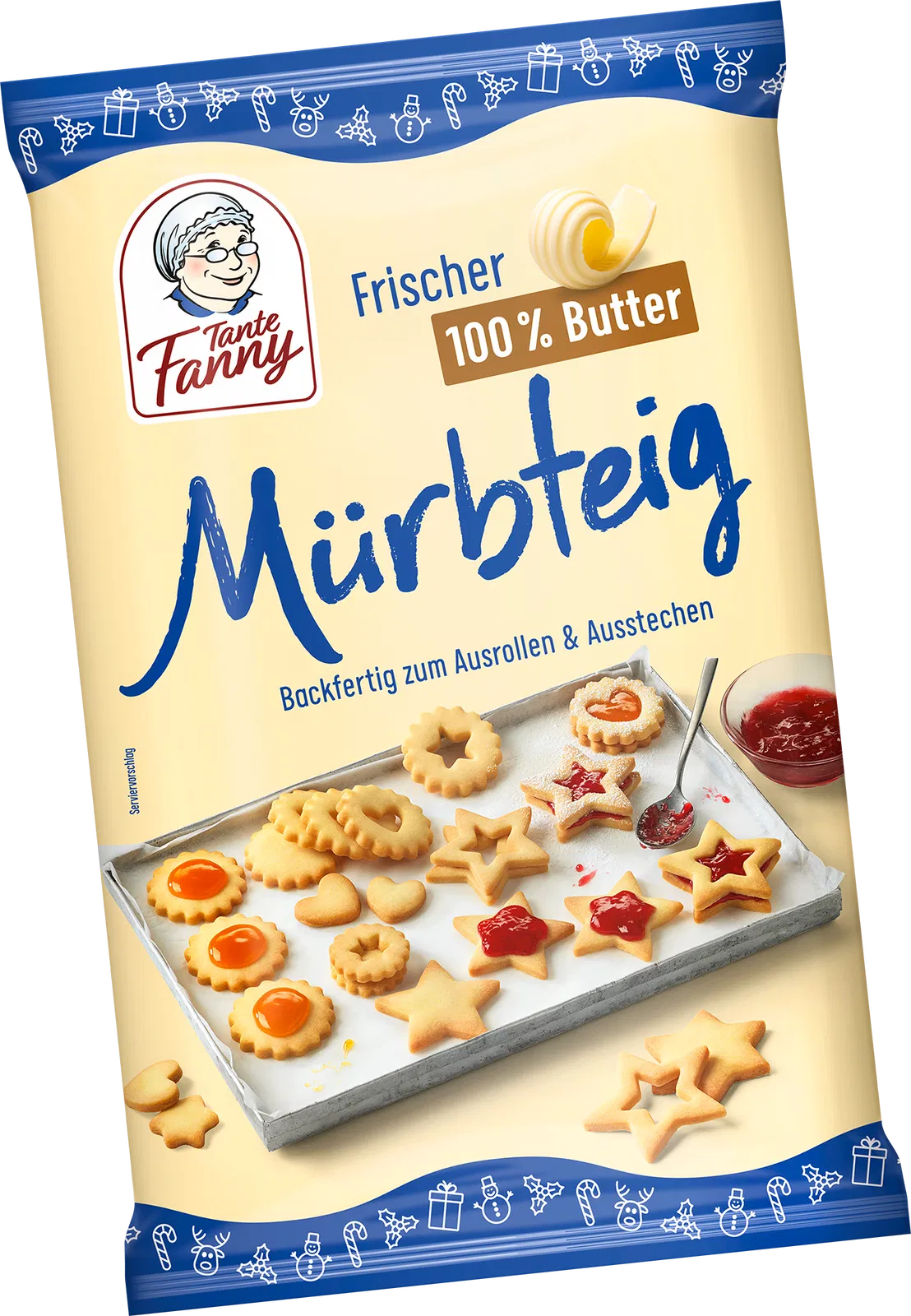 Tante Fanny Frischer Butter-Mürbteig 350 g