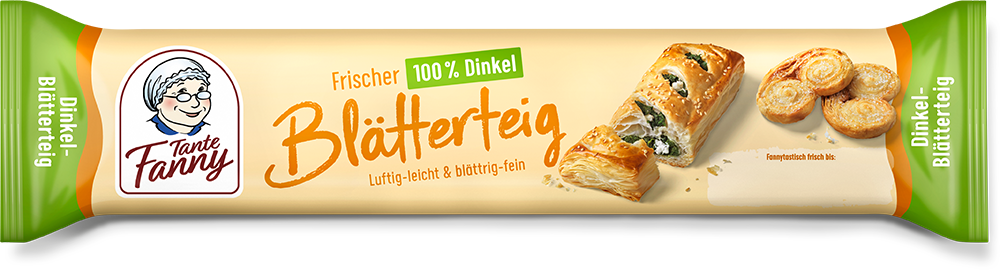 Tante Fanny Frischer Dinkel-Blätterteig