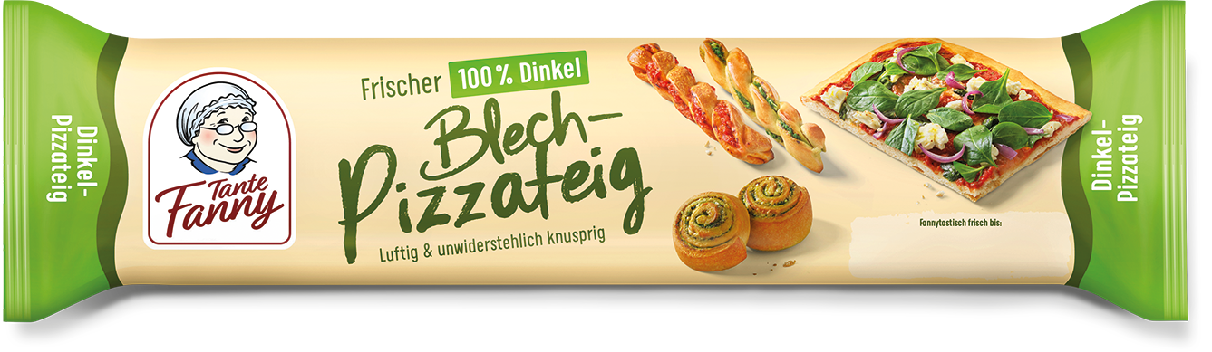 Tante Fanny Frischer Dinkel-Pizzateig