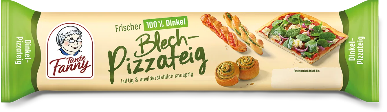 Tante Fanny Frischer Dinkel-Pizzateig