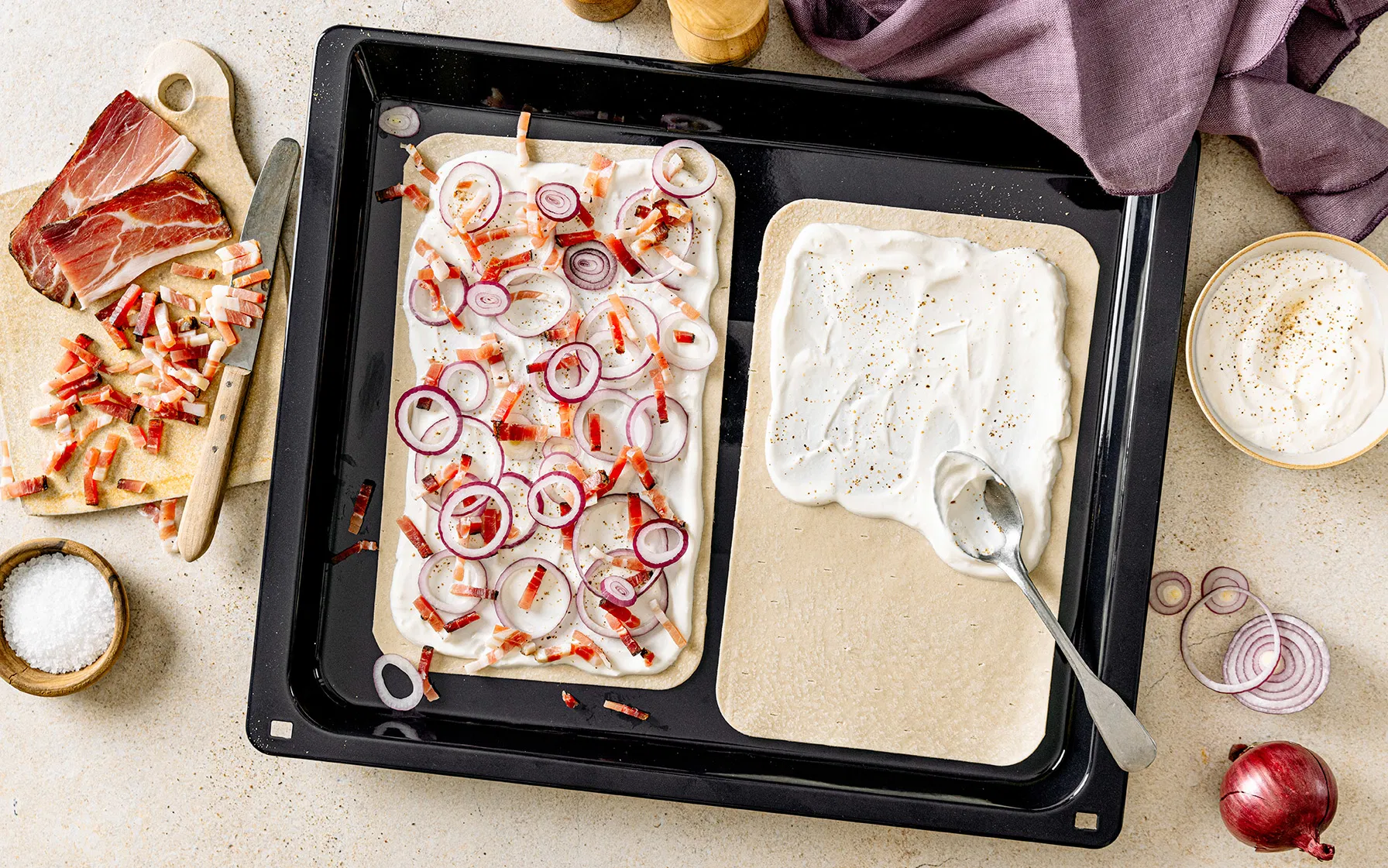 Flammkuchenböden von Tante Fanny