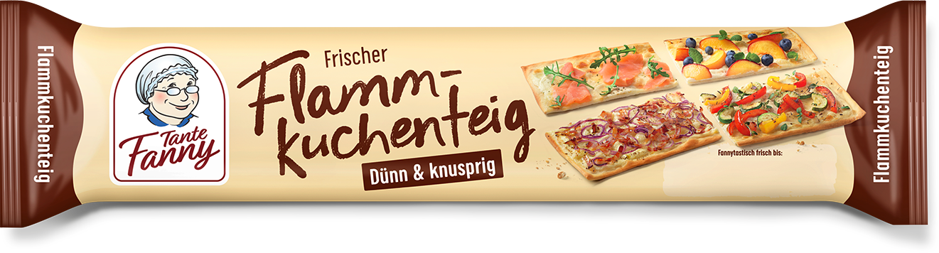 Tante Fanny Frischer Flammkuchenteig