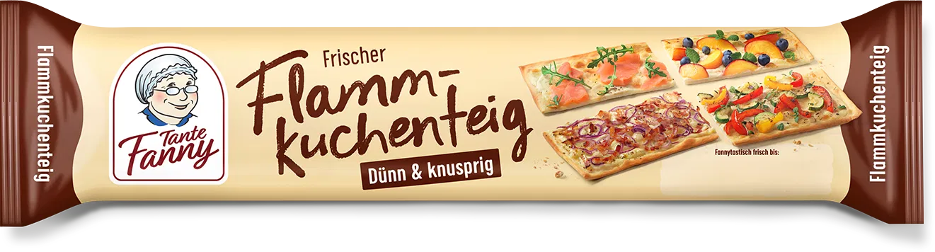Tante Fanny Frischer Flammkuchenteig
