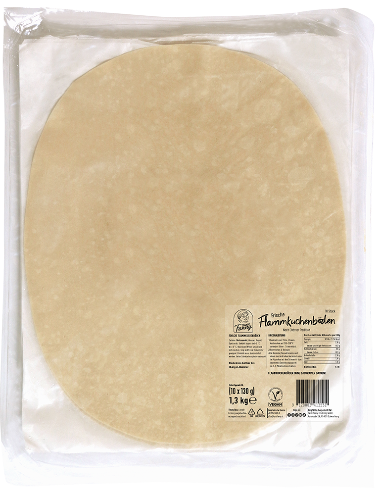 Tante Fanny Frische Flammkuchenböden Gastro 1300g