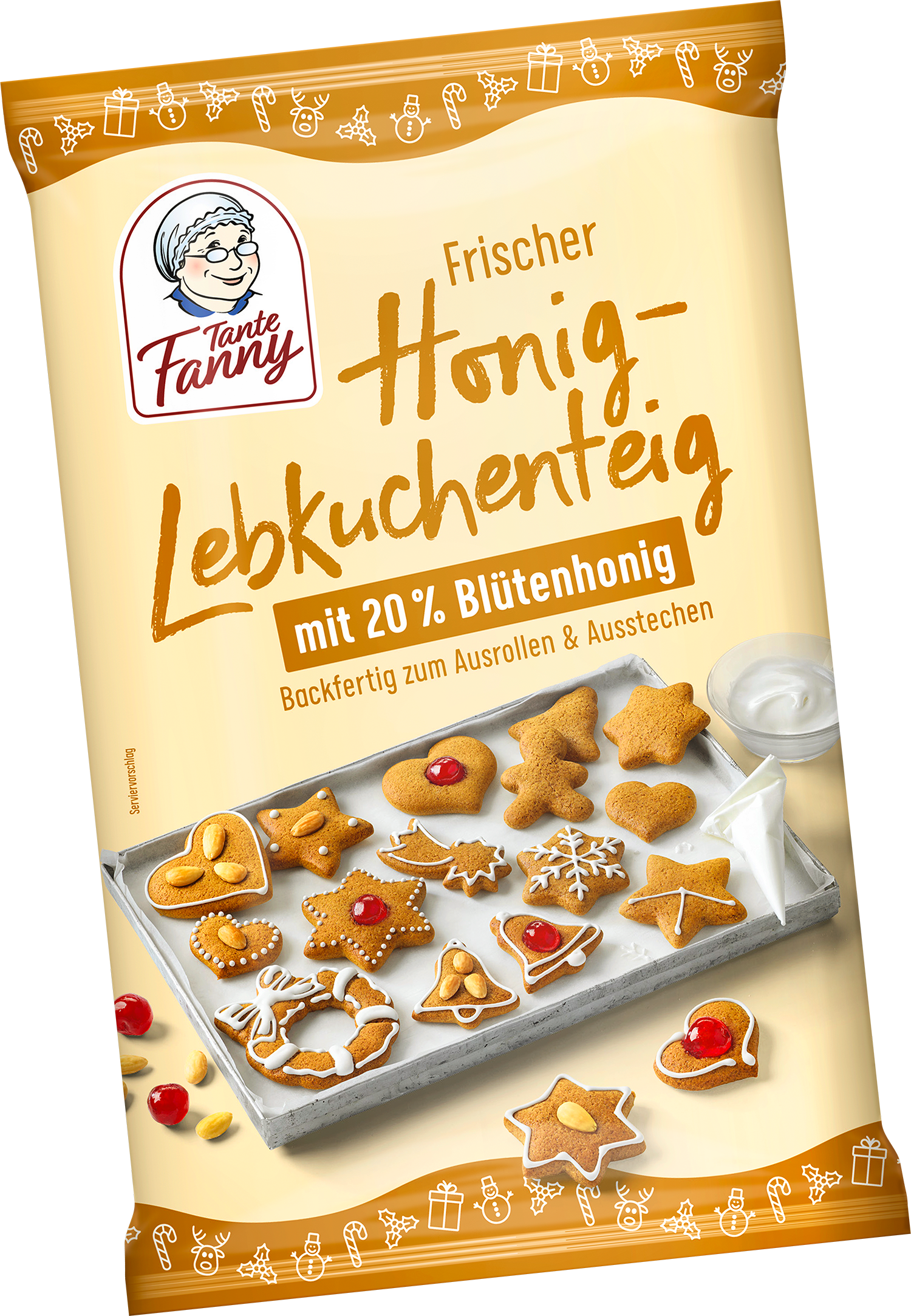 Tante Fanny Honig-Lebkuchenteig 400g