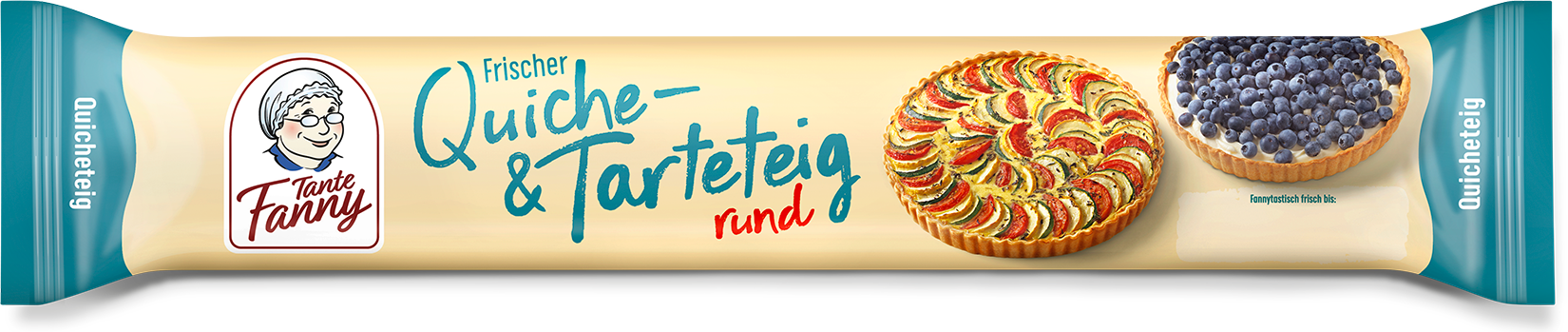Tante Fanny Frischer Quiche- & Tarteteig rund 300 g
