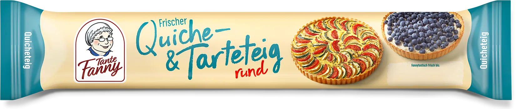 Tante Fanny Frischer Quiche- & Tarteteig rund 300 g