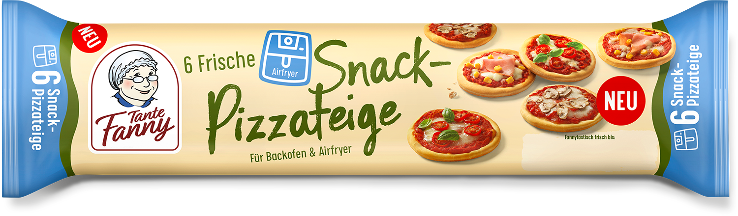 Tante Fanny Frische-Snack-Pizzateige