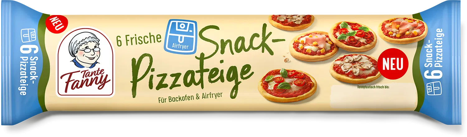 Tante Fanny Frische-Snack-Pizzateige