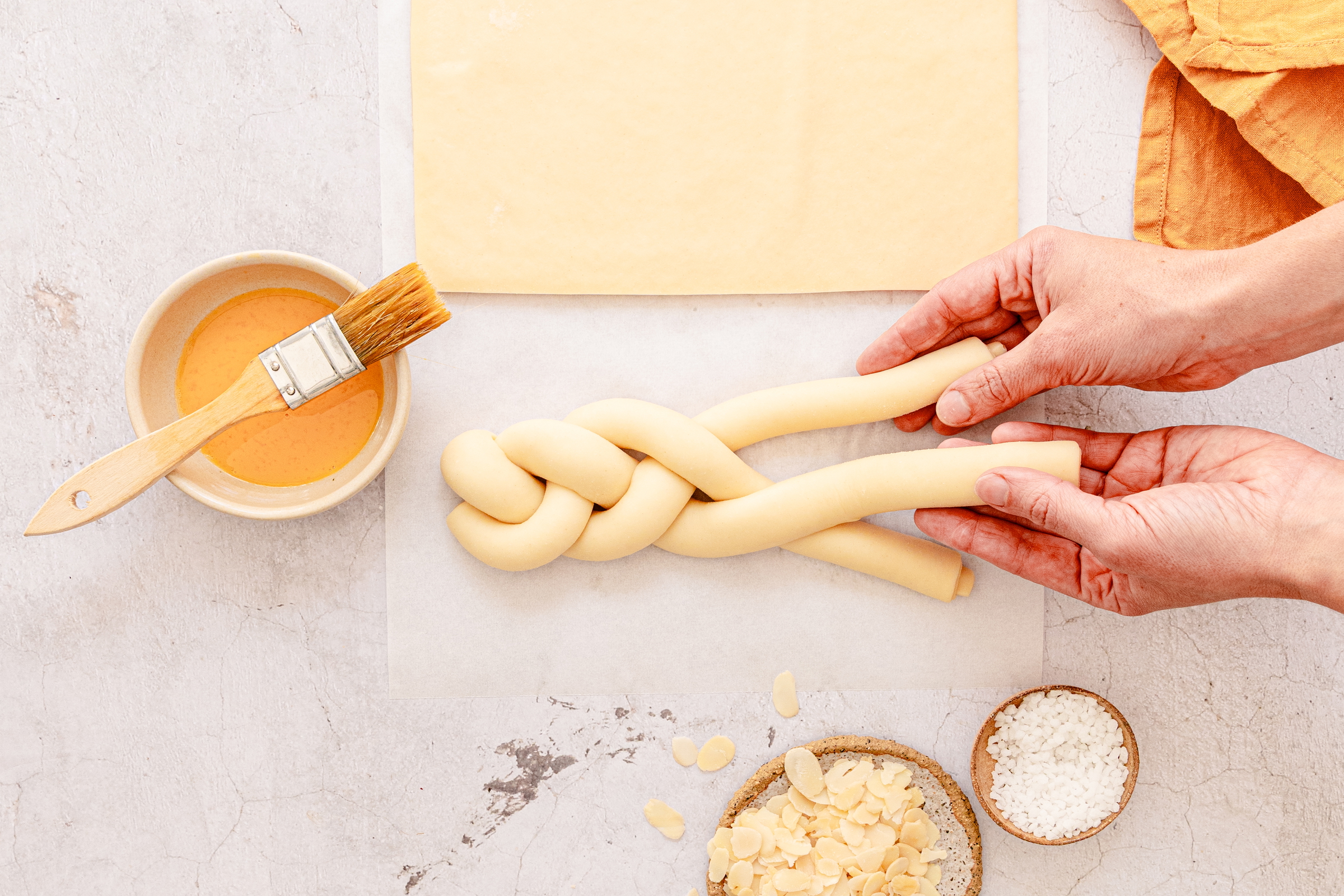 Frischer Süßer Hefeteig mit Butter von Tante Fanny