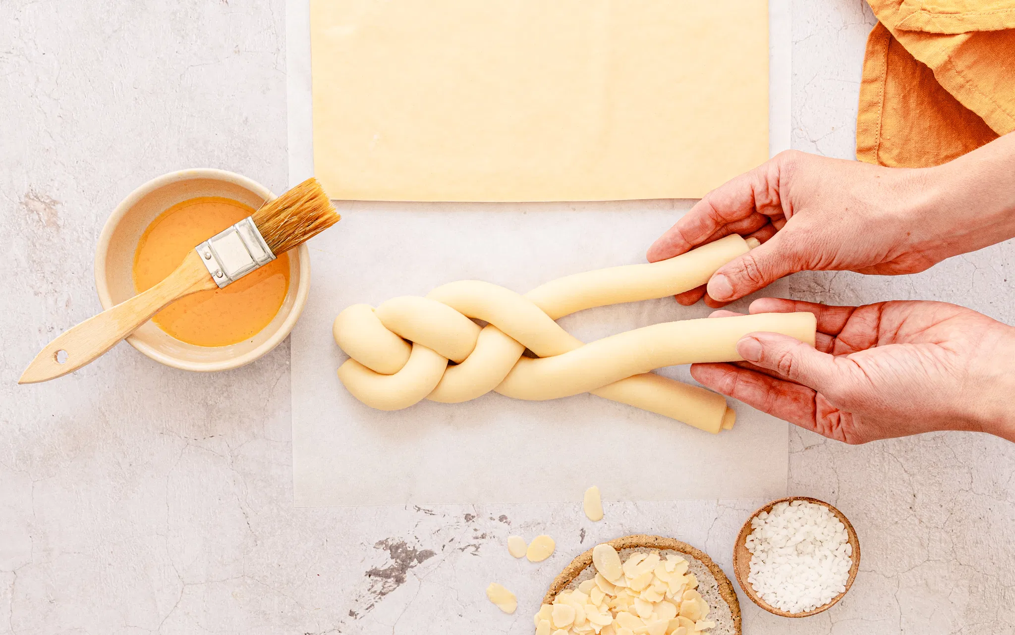 Frischer Süßer Hefeteig mit Butter von Tante Fanny