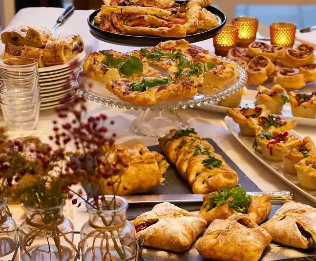 bladerdeeghapjes met geitenkaas, walnoten en honing recept tante fanny
