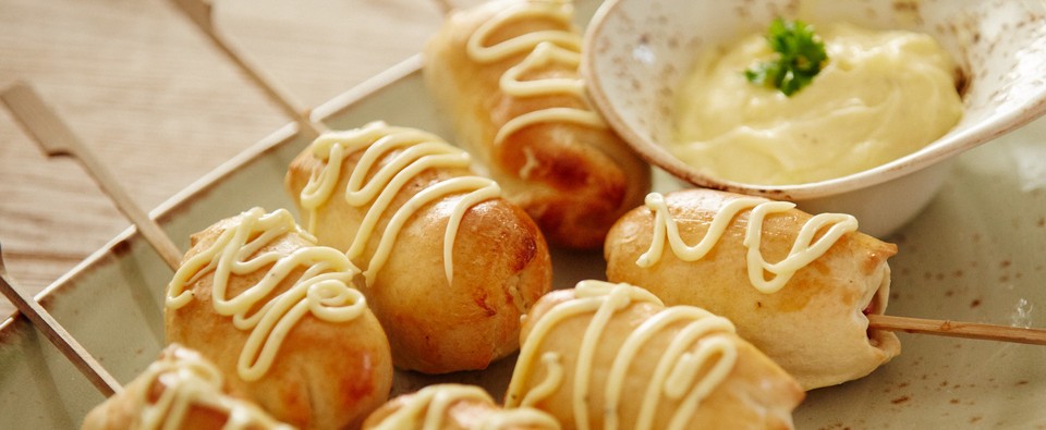 Corn-Dogs Tante Fanny Style