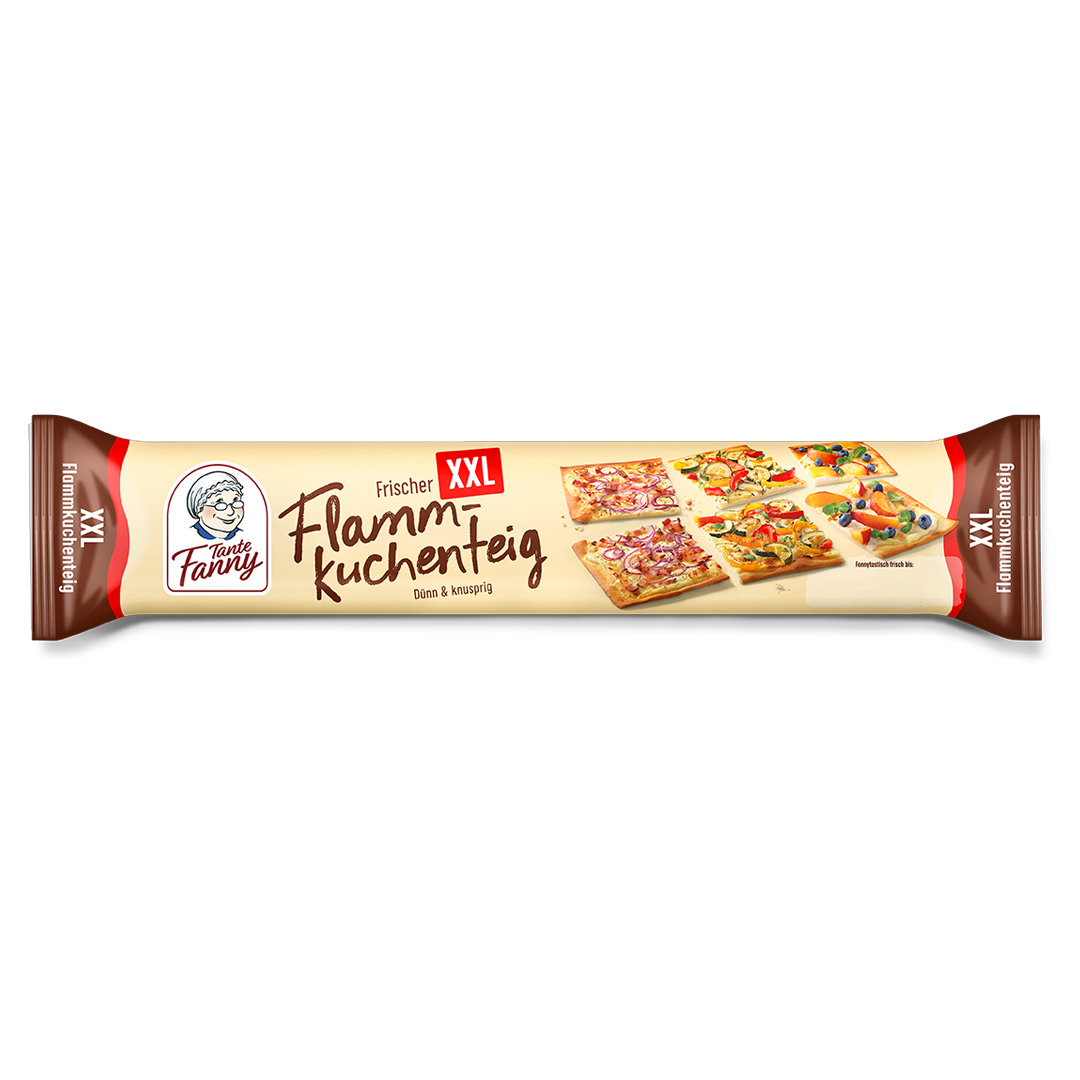 Tante Fanny Frischer Flammkuchenteig XXL