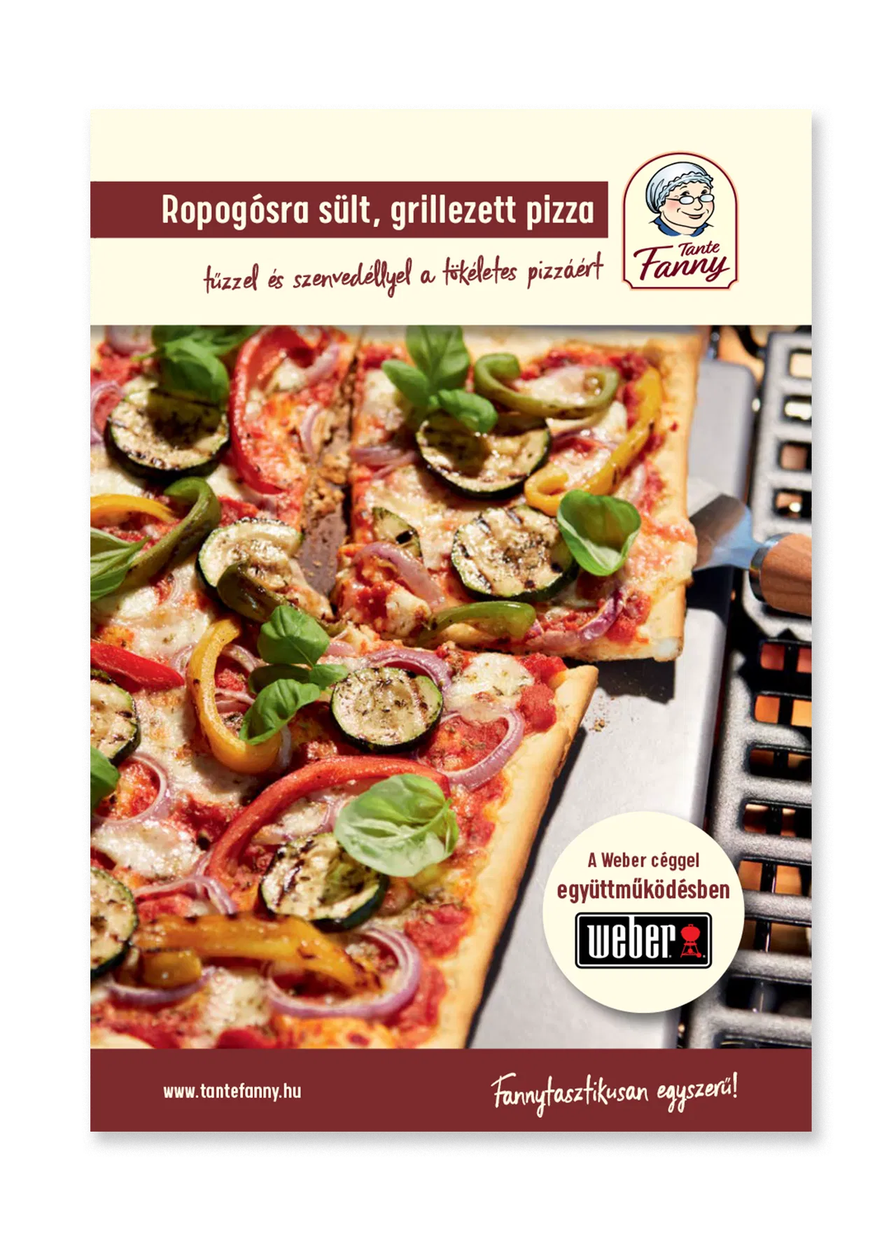 Borítókép a(z) Pizza a grillen receptfüzethez