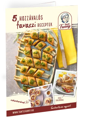 Borítókép a(z) 5 hozzávalós tavaszi receptek receptfüzethez