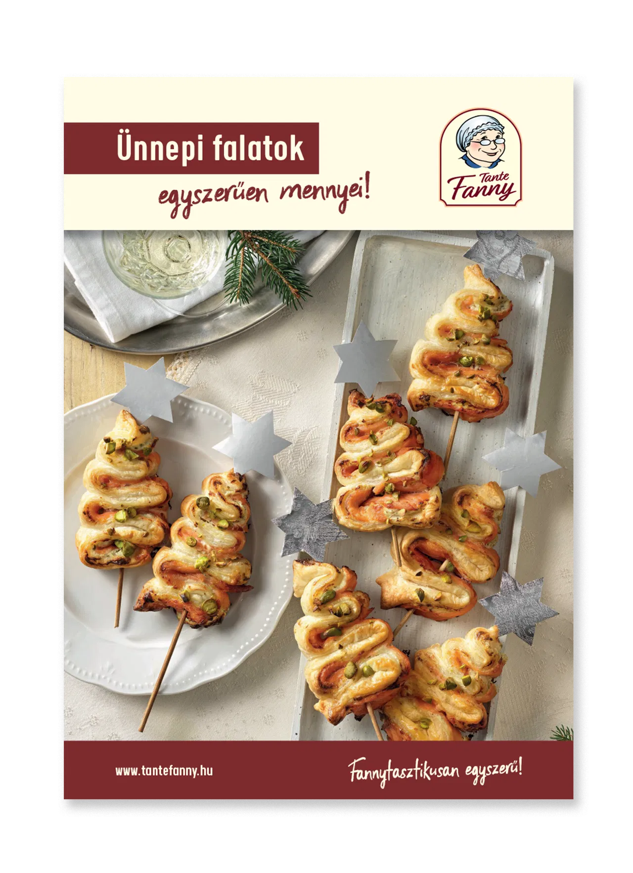 Borítókép a(z) Ünnepi falatok receptfüzethez