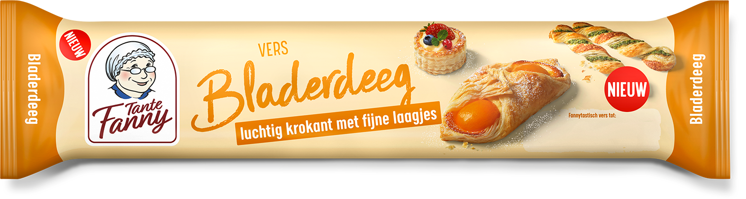 Packshot vers bladerdeeg Tante Fanny
