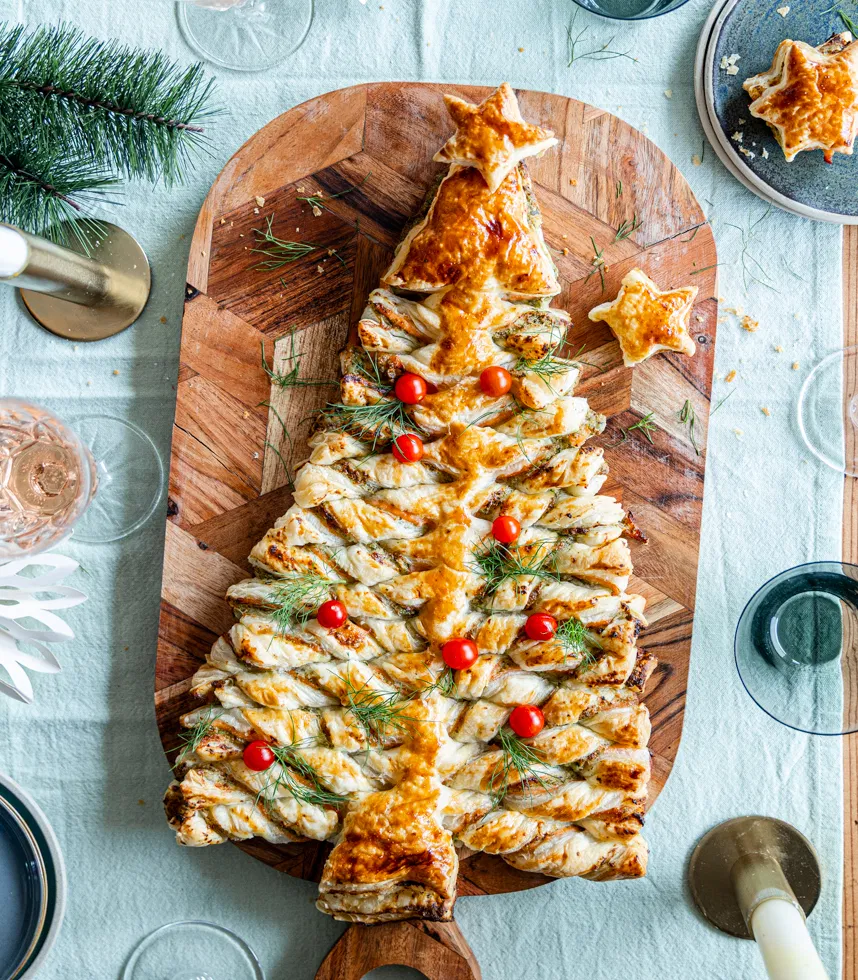 Blätterteig Tannenbaum: Weihnachts-Rezept von Tante Fanny
