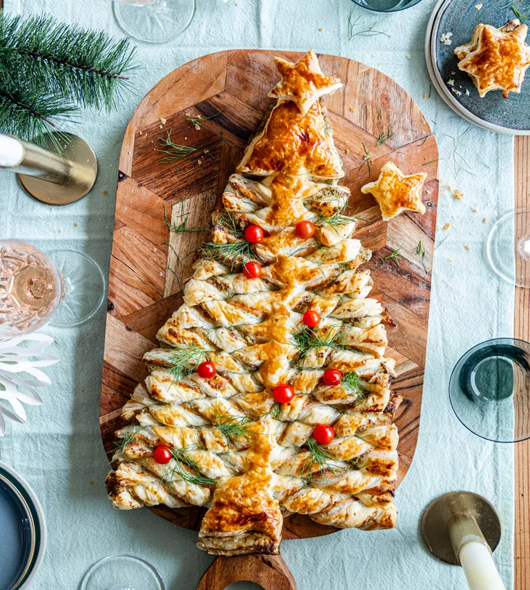 Blätterteig Tannenbaum: Weihnachts-Rezept von Tante Fanny