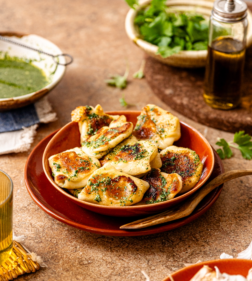 Cheesy Flammkuchen Bites
