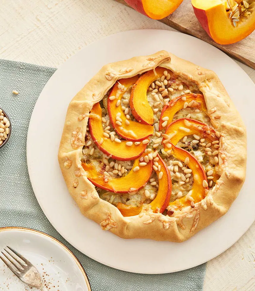 Kürbisgalette mit Kohl - Rezept Tante Fanny