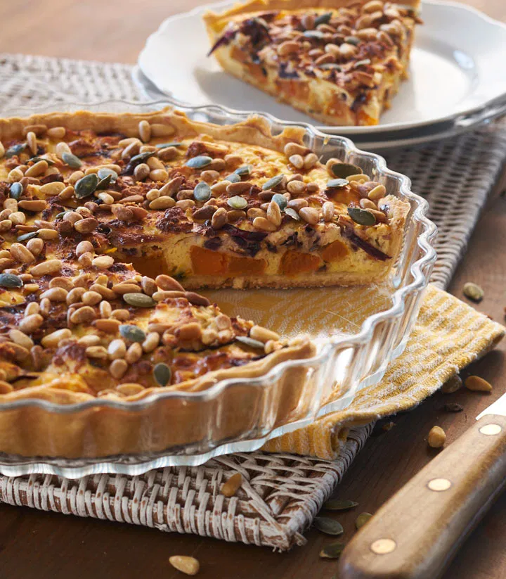 Kürbisquiche mit Ricotta - Tante Fanny