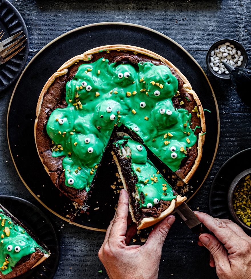 Süße Grusel Tarte: Halloween Rezept von Tante Fanny