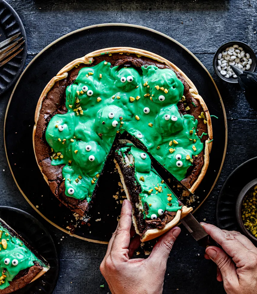 Süße Grusel Tarte: Halloween Rezept von Tante Fanny