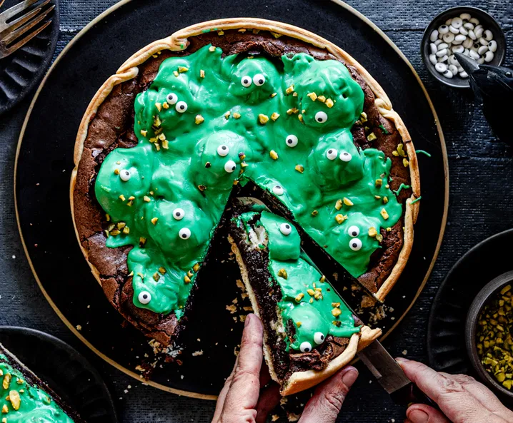 Süße Grusel Tarte: Halloween Rezept von Tante Fanny