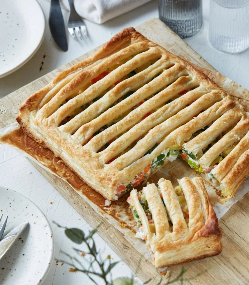 Vegane Wintergemüse-Jalousie