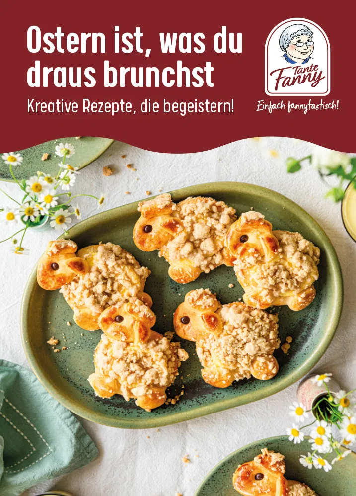 Coverbild für das Rezeptheft Ostern ist, was du draus brunchst