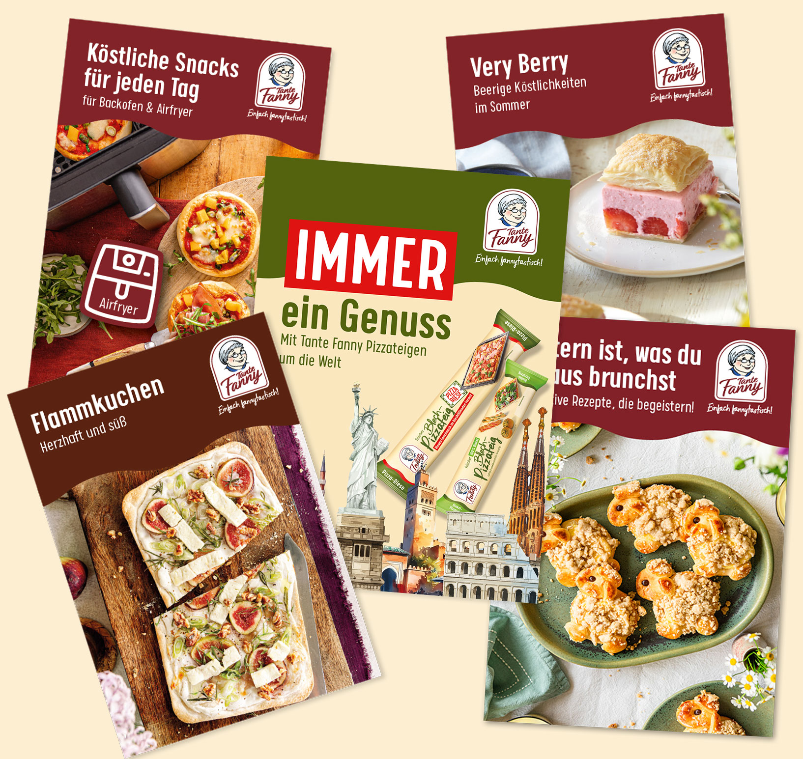 Gratis Rezepthefte von Tante Fanny