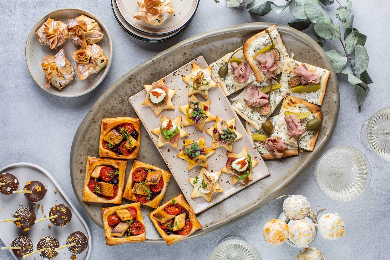Festliches Fingerfood für Weihnachten
