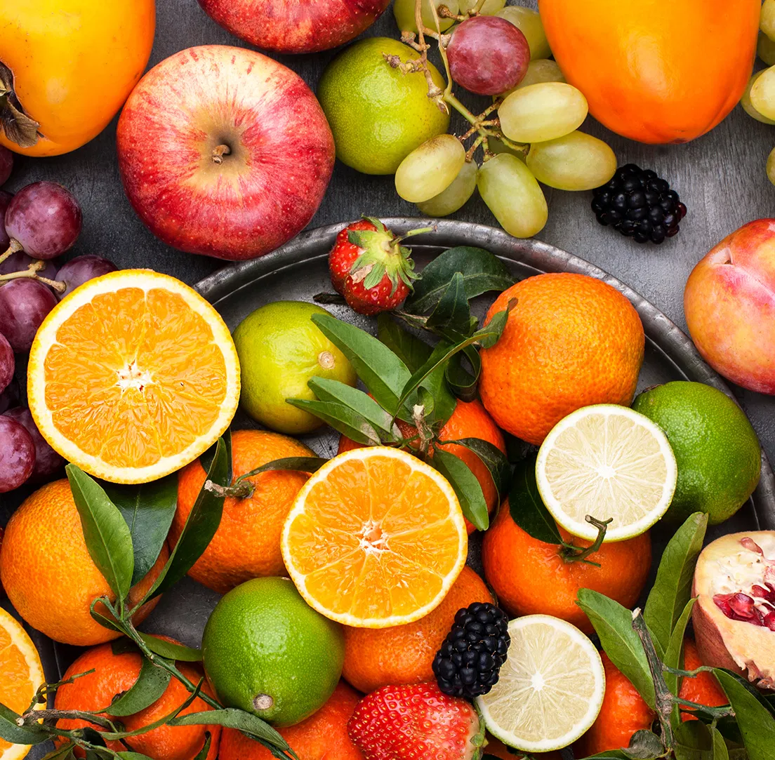 Obst nach Saison