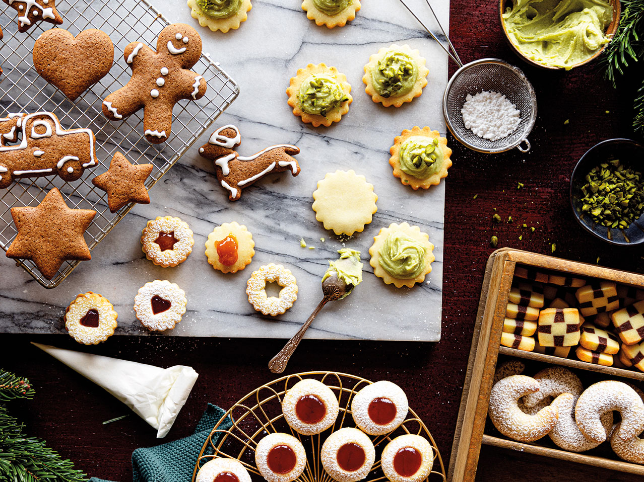 Keksrezepte für Weihnachten