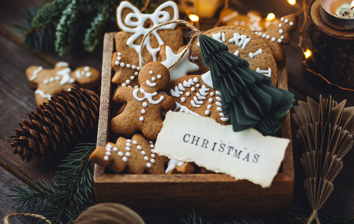 Süße Geschenkanhänger aus Lebkuchen selber machen
