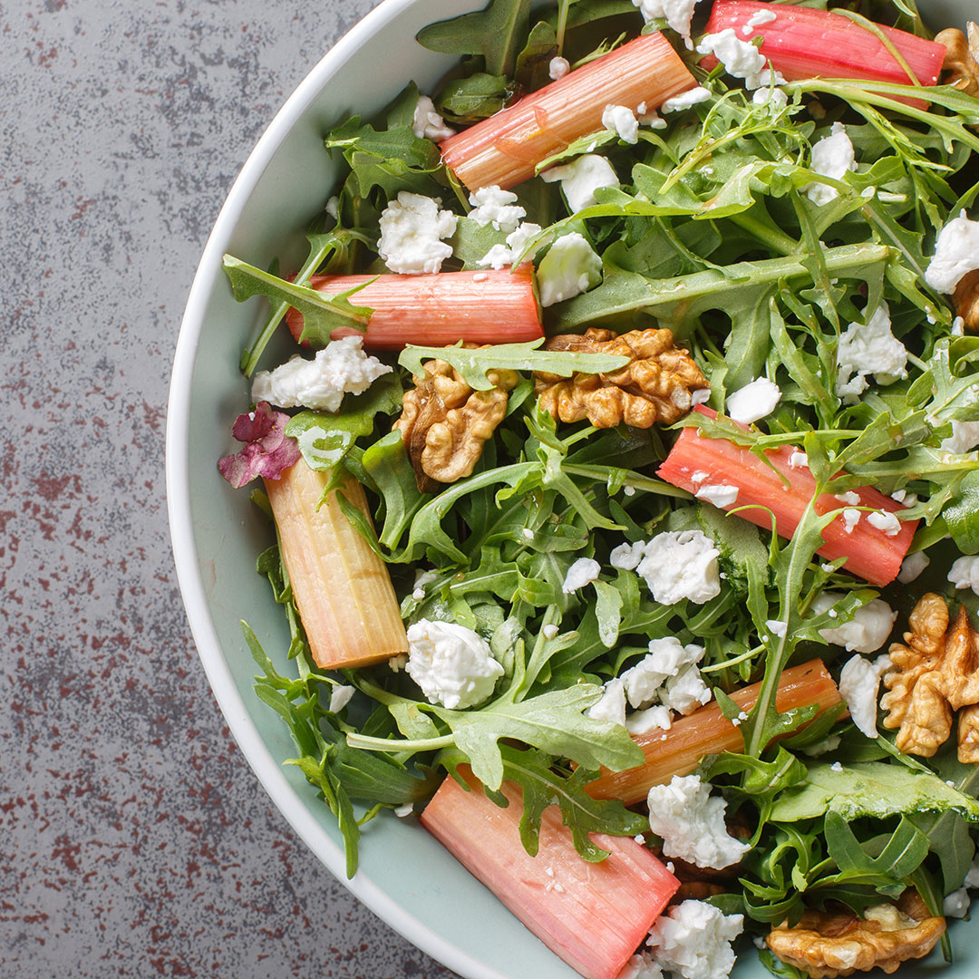 Rhabarbersalat