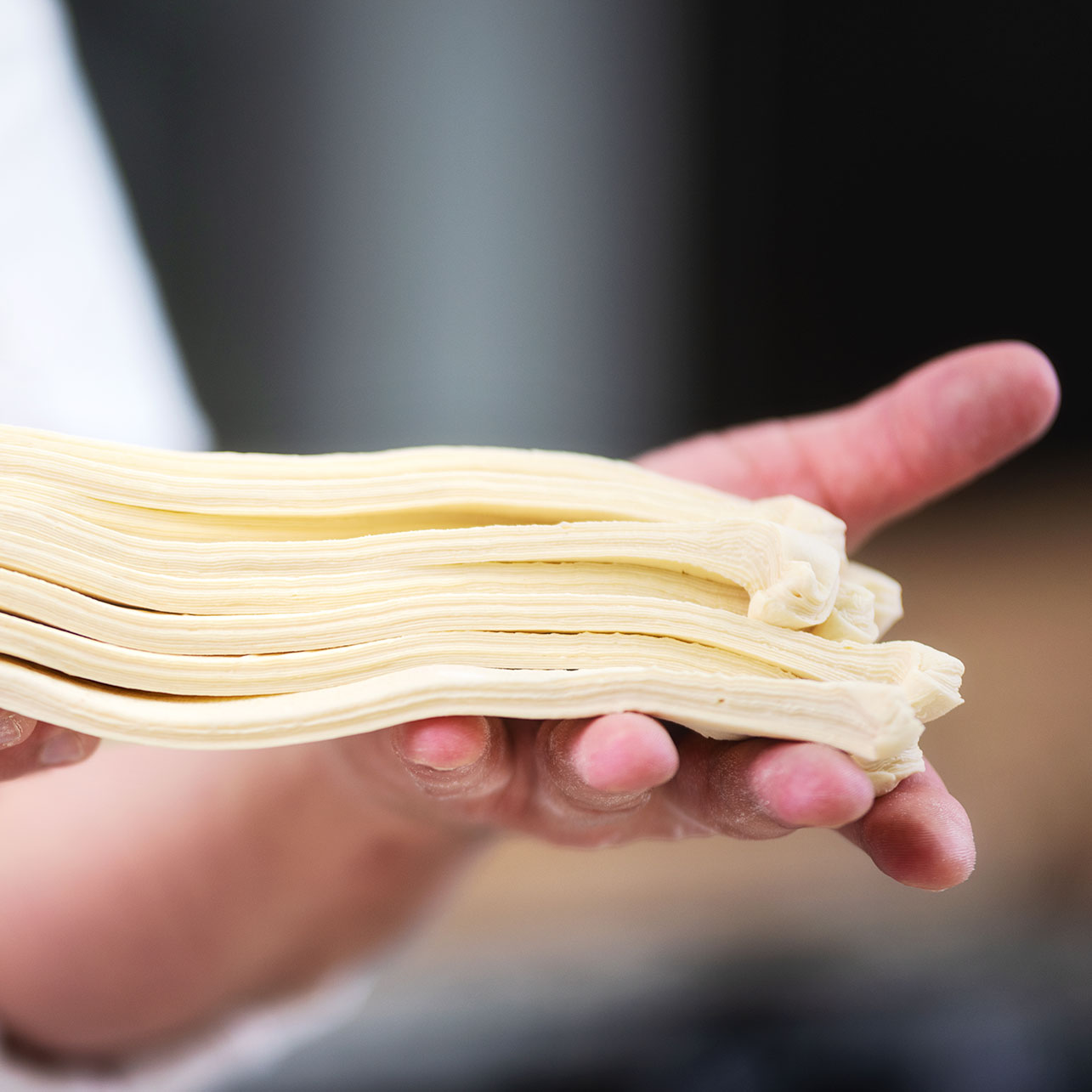 Welcher Teig wird für Croissants verwendet?