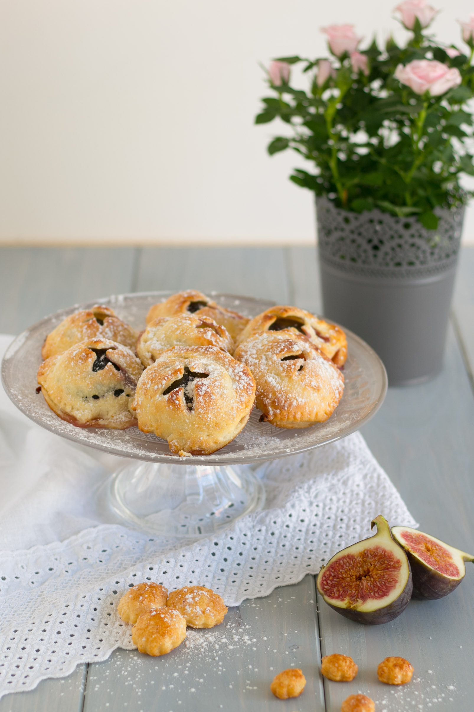 Feigentascherl mit Blätterteig
