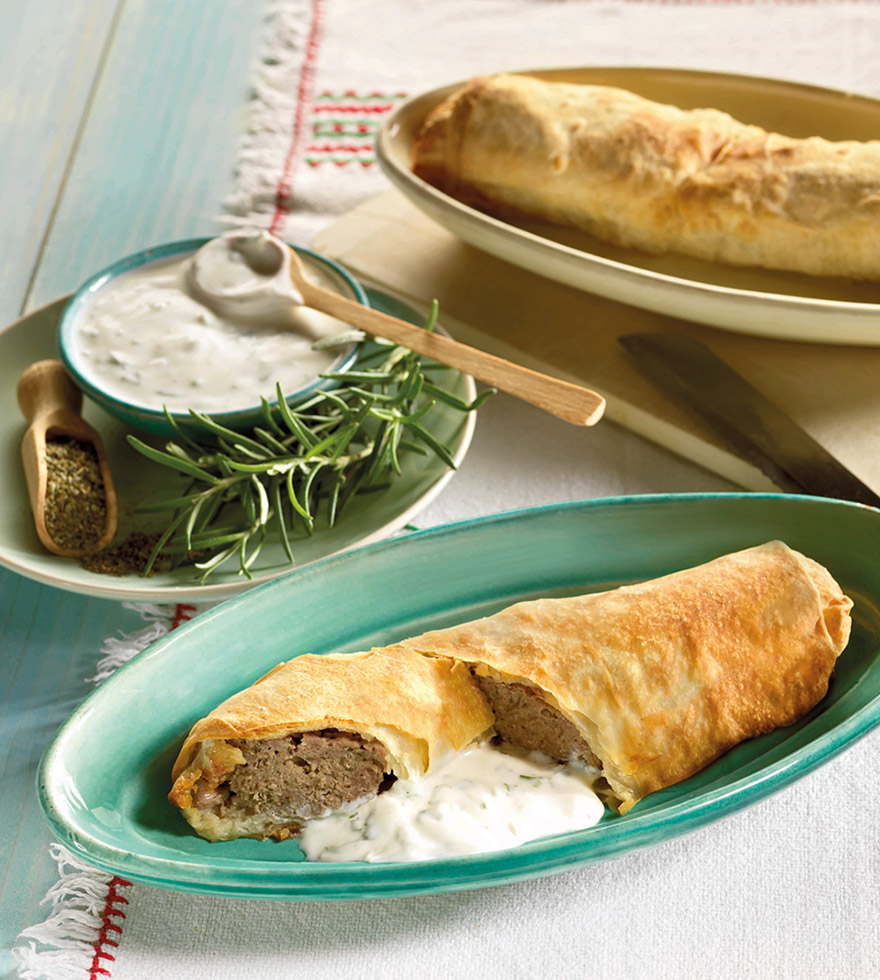 Burek mit Yufkateig