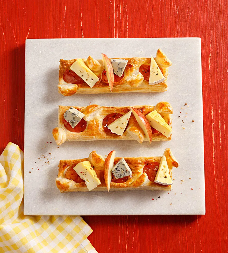 Fingerfood mit Käse Tante Fanny